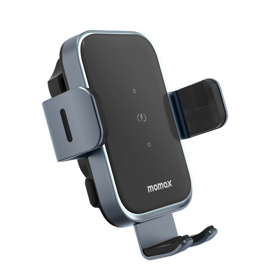 Momax Q.Mount Smart 6 Dual Coil Wireless Car Charger CM26