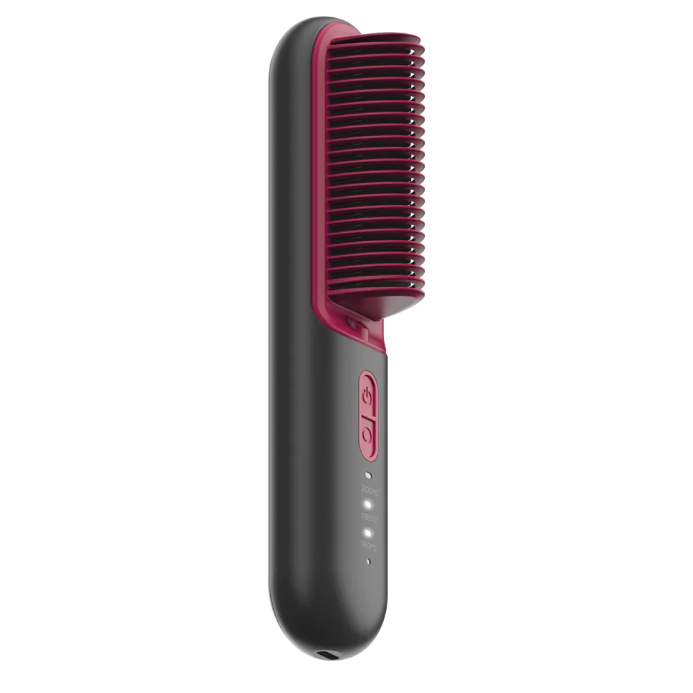 Momax Ultra Sleek - Cordless Hair Straightener Brush