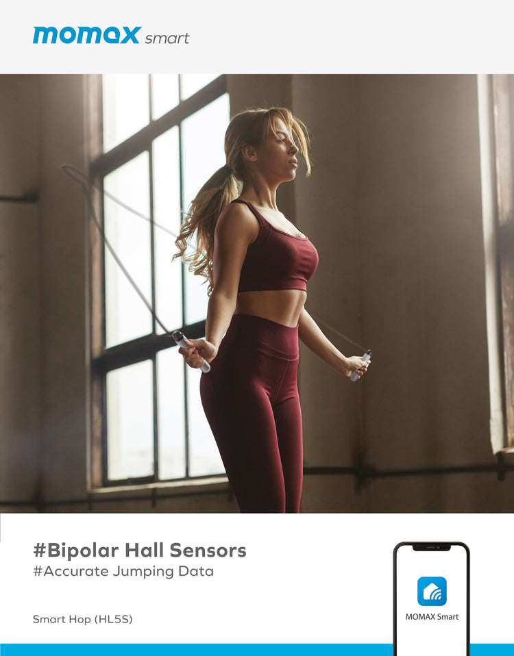 Momax Smart Hop IoT Skipping Rope HL5S