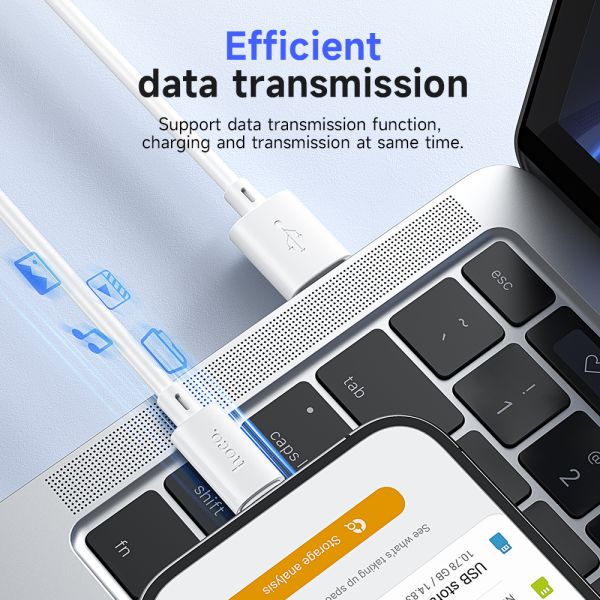 hoco X88 Gratified charging data cable for iPhone 1M