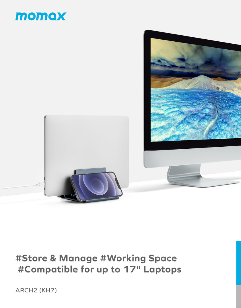 Momax Arch 2 Multipurpose Desk Storage Stand