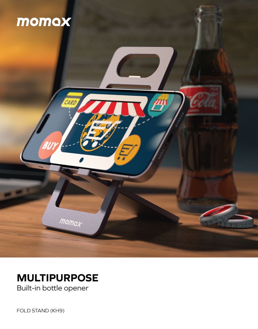 Momax Fold Stand handy phone stand KH9