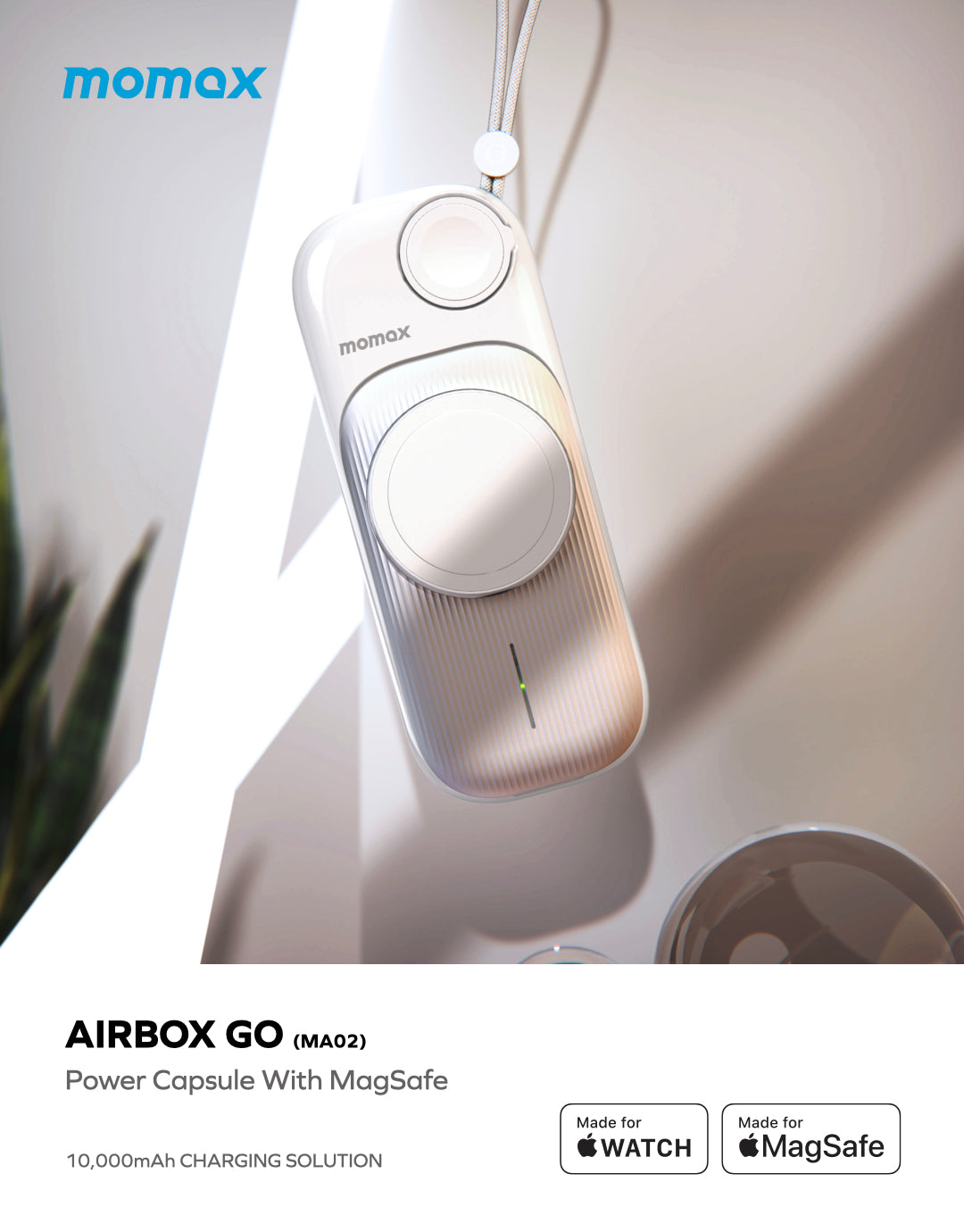 Momax Airbox Go Power Capsule with MagSafe MA02