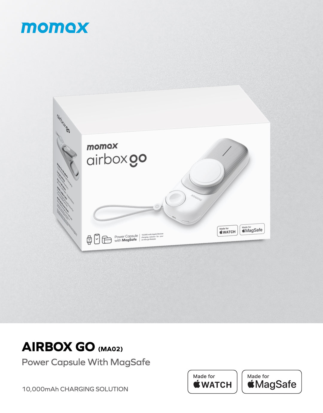 Momax Airbox Go Power Capsule with MagSafe MA02