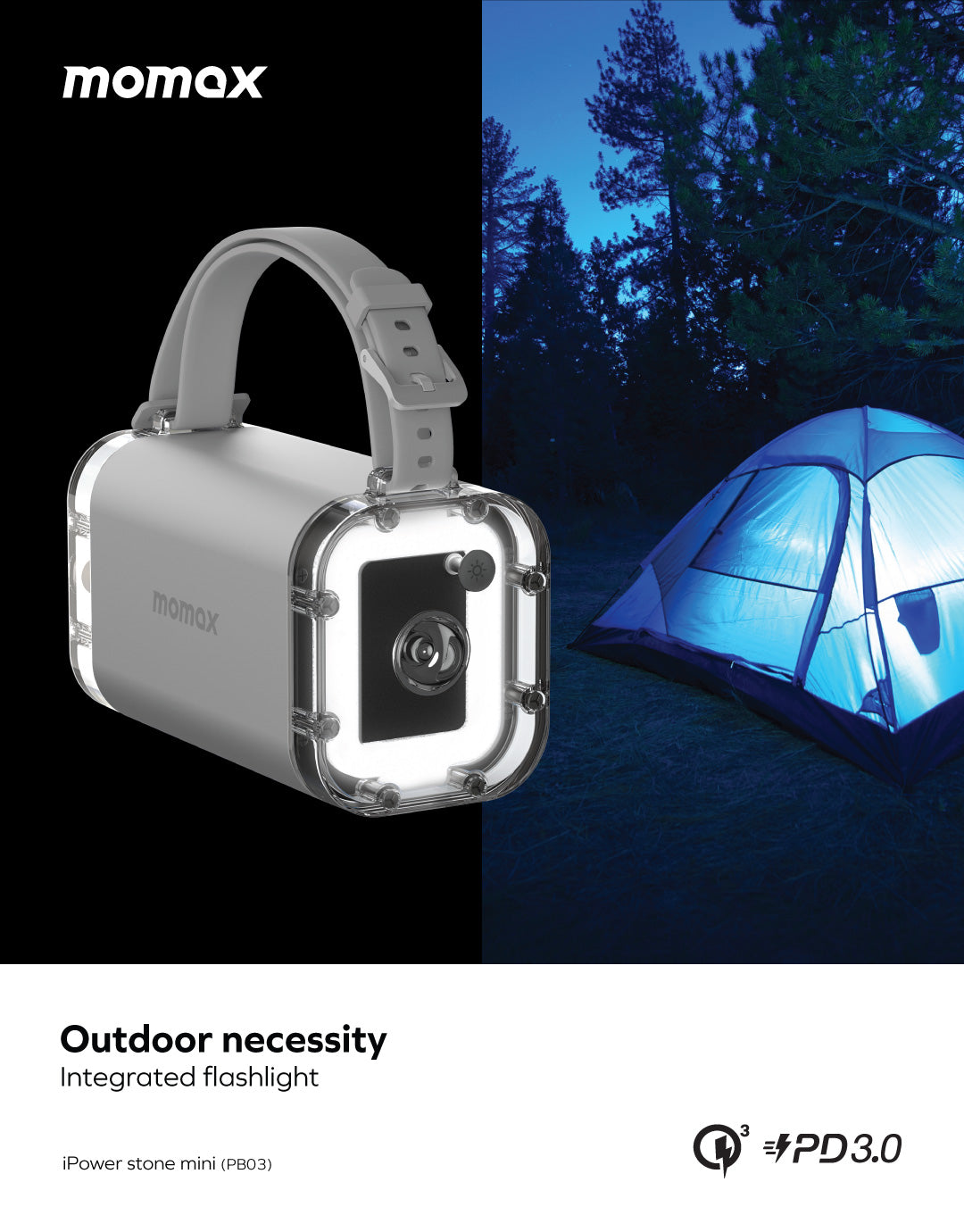 Momax Power Stone Mini Outdoor power station 40000mAh PB03