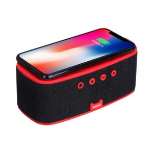 Momax Q.Zonic Wireless Charging Bluetooth Speaker QS1 - Red