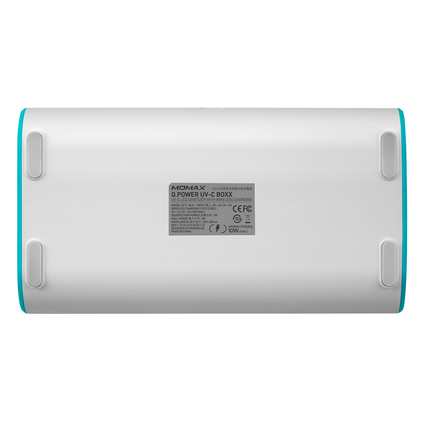 Momax Q.Power UV-C BOXX UV-C LED Sanitizer with Wireless Charging QU6