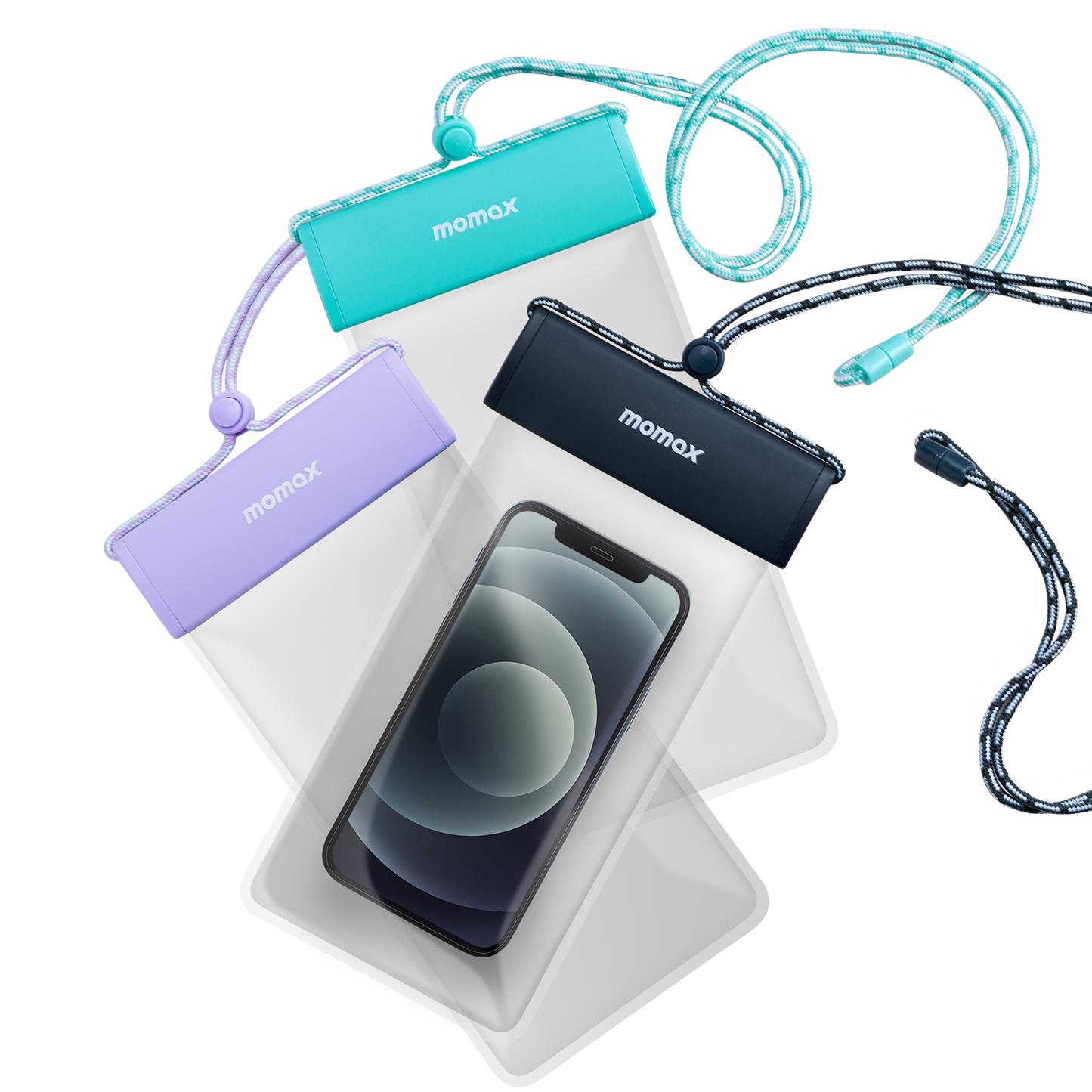 Momax Waterproof Pouch With Universal Neck Strap