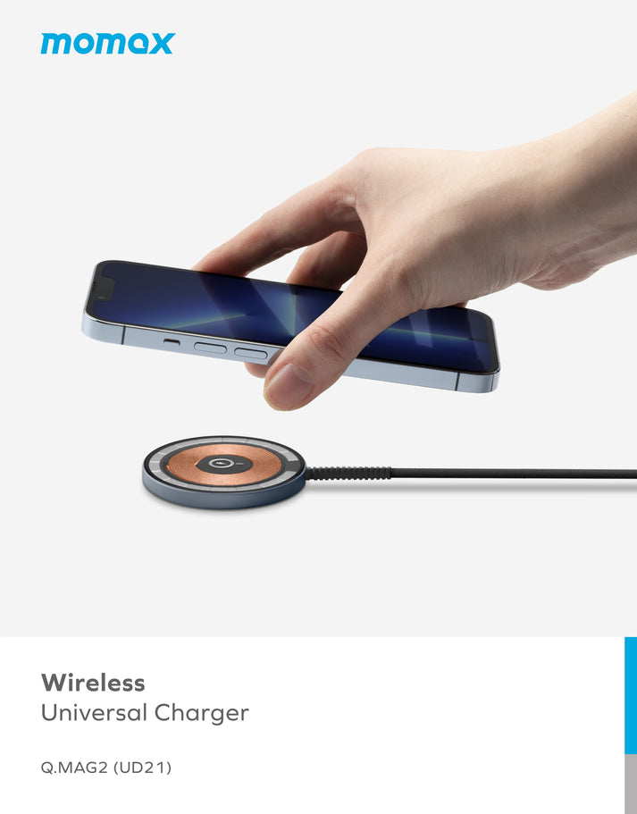Momax Q.Mag Magnetic Wireless Charger UD21