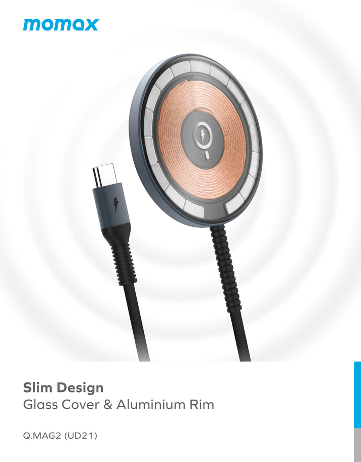 Momax Q.Mag Magnetic Wireless Charger UD21