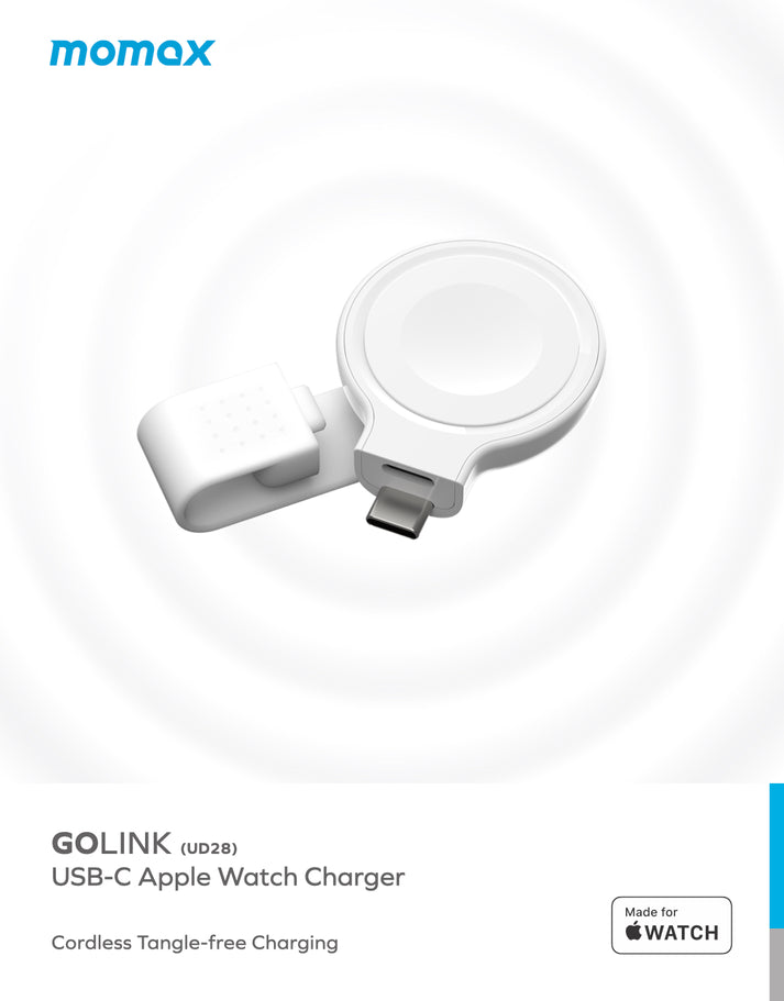 Momax GOLINK USB-C Apple Watch Charger UD28