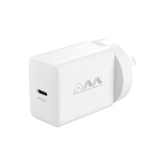 Australian Mobile AMC04 USB-C 20W Power Adapter
