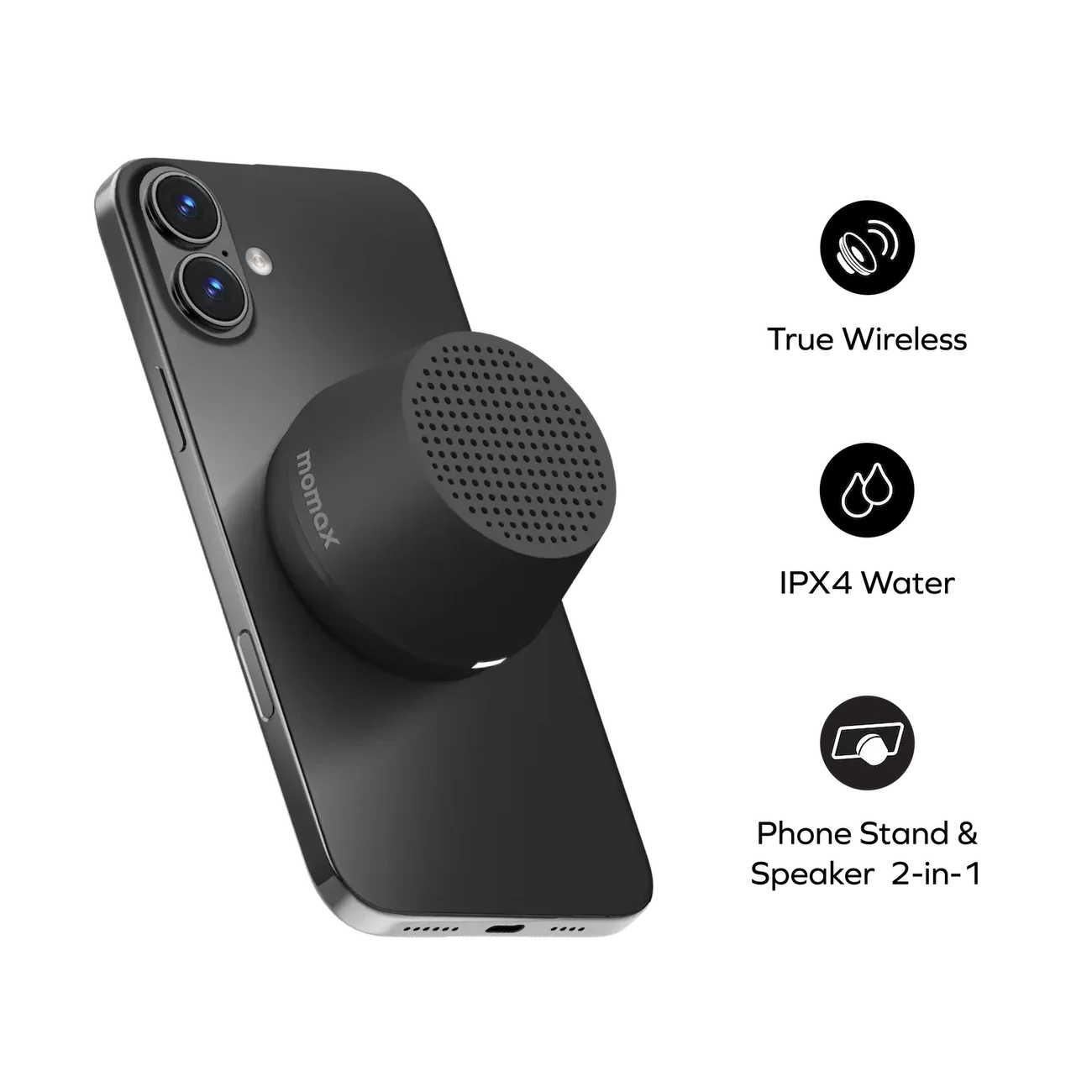 Momax 1-Vibe Go Lite Magnetic Wireless Speaker
