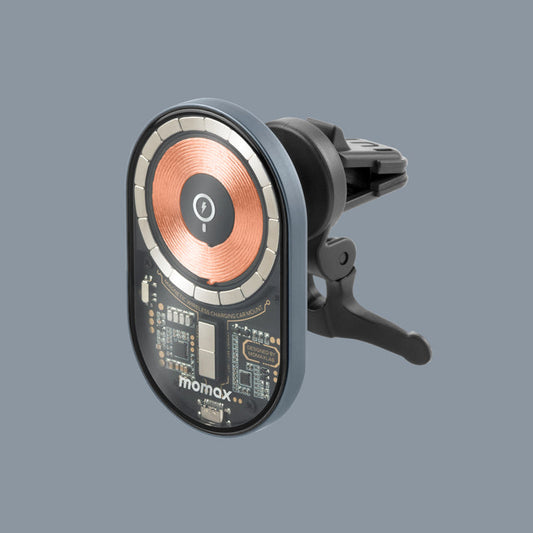 Momax Q.Mag Mount 3 15W Magnetic Wireless Charging Car Mount CM20