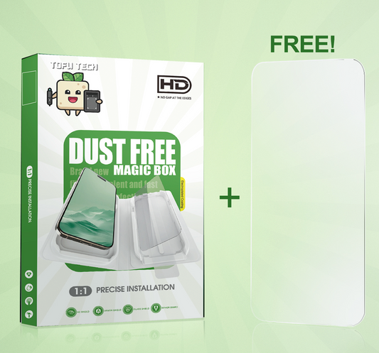 TOFU TECH Dust Free Magic Box Glass Screen Guard For iPhone Clear LAUNCH SPECIAL!!!